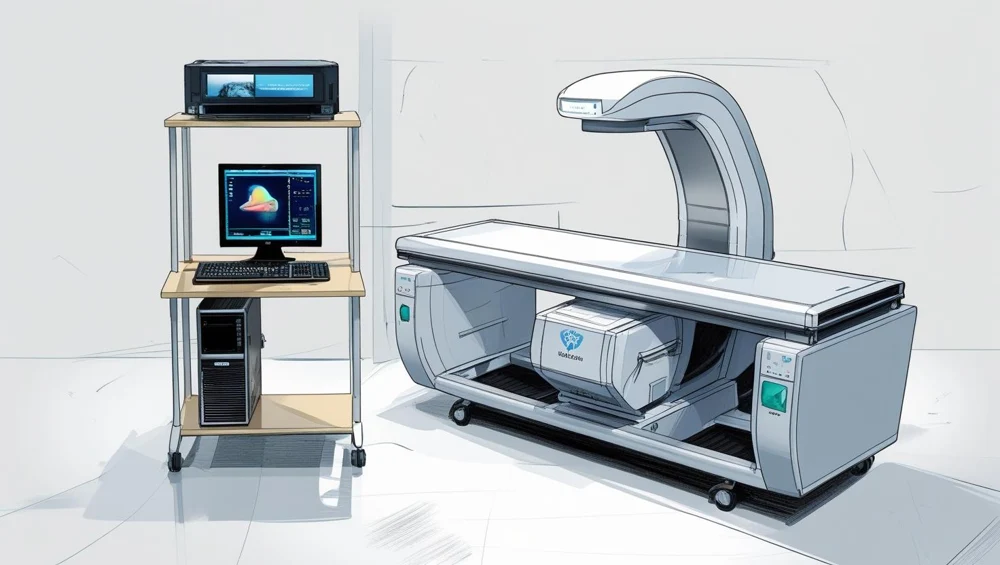 DEXA Scanner in the BMEssentia 3D Device Lab